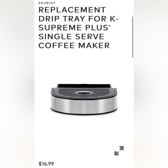 Keurig K-Supreme Plus replacement parts:water reservoir,water filter & drip tray - Picture 6 of 6